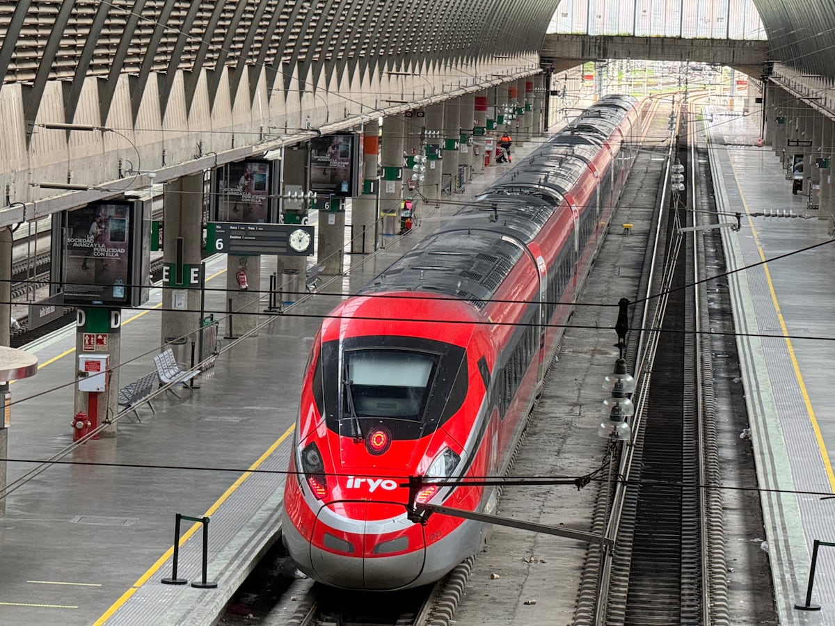 Iryo recorta 40 empleos hasta el 23 de marzo por la suspensión de la ruta Madrid-Málaga