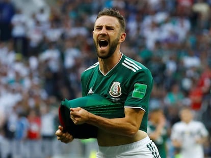 Layún, en el partido ante Alemania. 