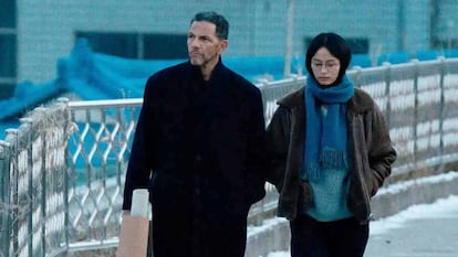 Protagonistas de la película Un invierno en Sokcho