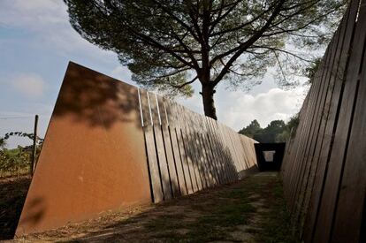 La bodega de Bell Lloc, proyectada por el estudio de arquitectura RCR.