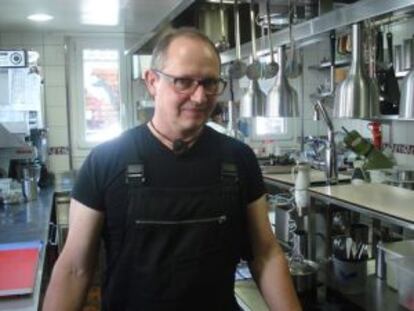 El chef Stefan Wiesner.
