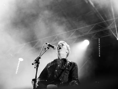 Matthew Caws, cantante de Nada Surf, en el festival Gigante.