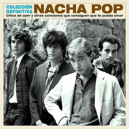 Portada del disco de Nacha Pop, con una imagen de Sandra Bensadón.