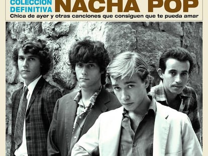Portada del disco de Nacha Pop, con una imagen de Sandra Bensadón.