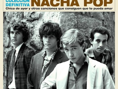 Portada del disco de Nacha Pop, con una imagen de Sandra Bensadón.