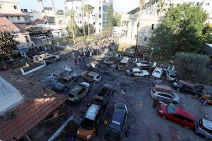 Al Ahli hospital in Gaza