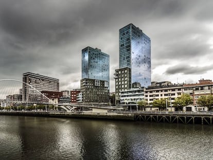 Edificios de oficinas en Bilbao.