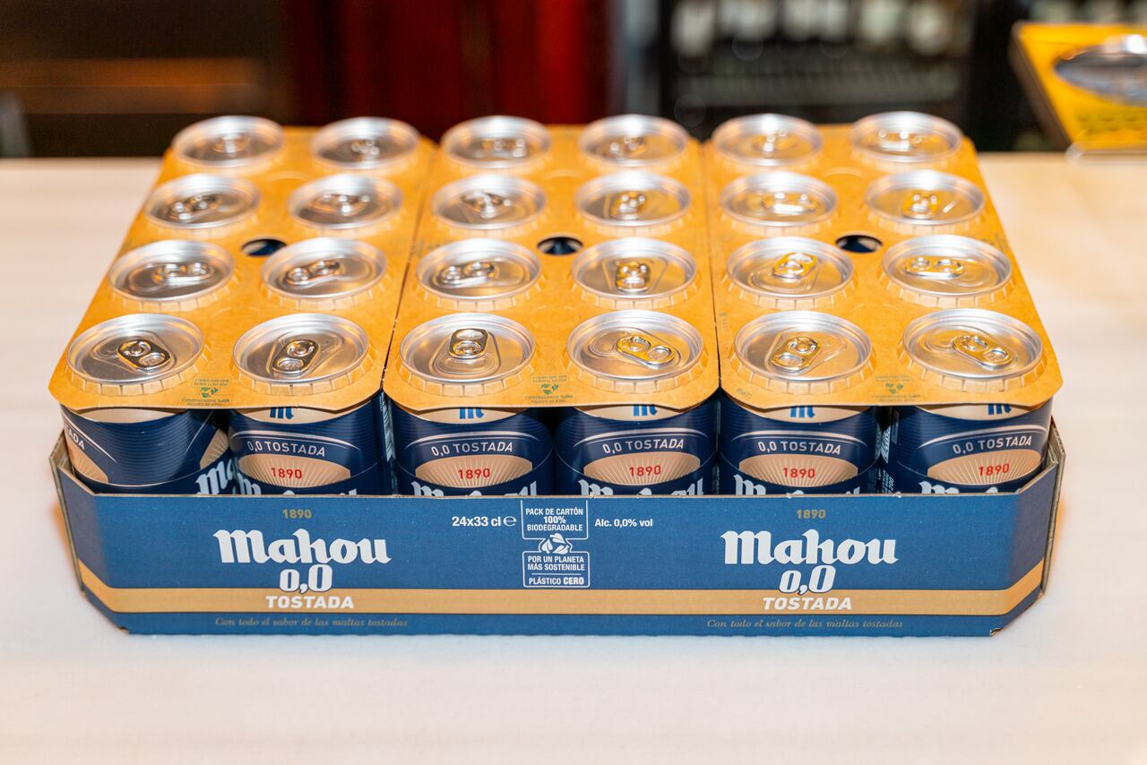 El plástico se despide para siempre de las latas de cerveza