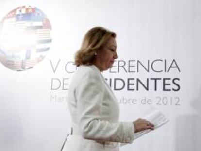 La presidenta de Aragón, Luisa Fernanda Rudi. EFE/Archivo