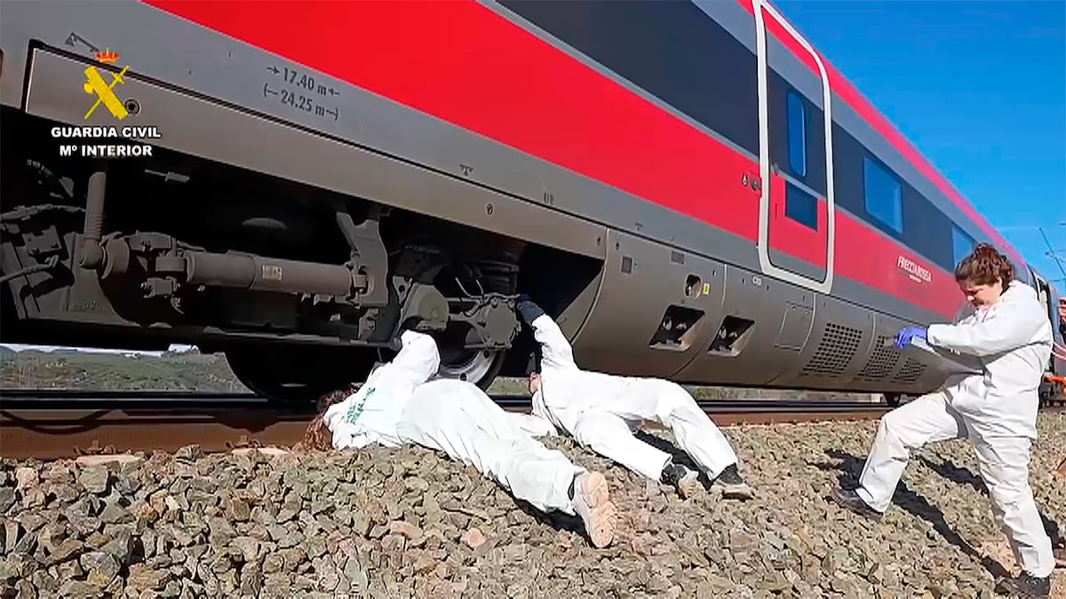 El vagón 6 del tren Iryo, el primero en descarrilar en Adamuz, centra la investigación de la Guardia Civil