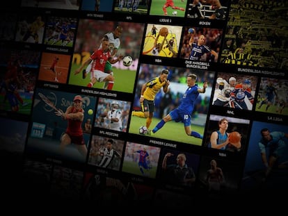 Imagen promocional de la plataforma deportiva Dazn.