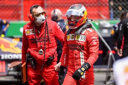 Carlos Sainz, en el circuito de Portimao.