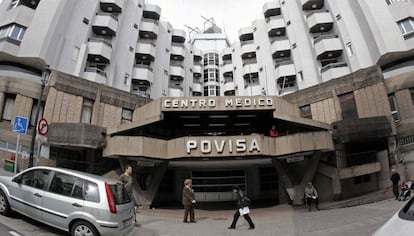 El hospital Povisa en Vigo.