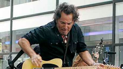 Bruce Springsteen actúa en un programa de la NBC el pasado 28 de septiembre.