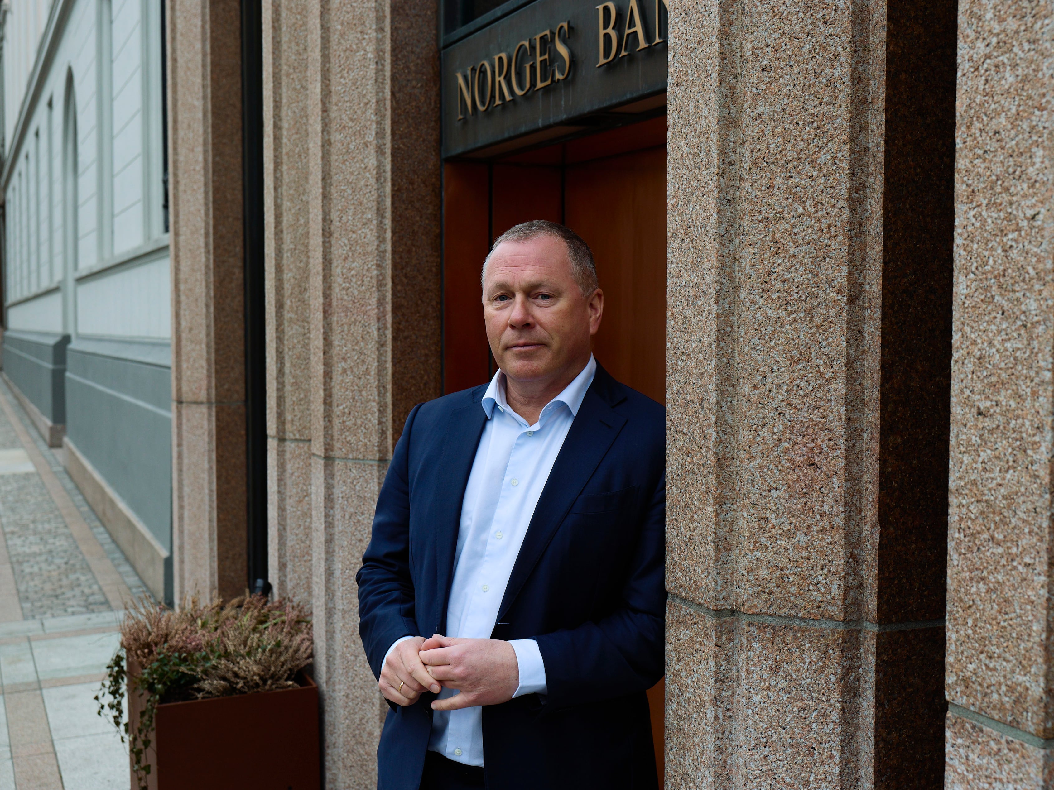 Nicolai Tangen, consejero delegado de Norges Bank Investment Management, fotografiado para una entrevista con El País.