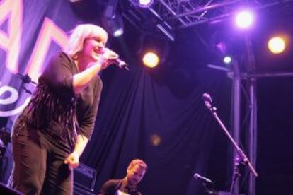 La cantante Alice Russell.