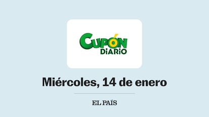 Cupón diario de la ONCE comprobar sorteo del miércoles 14 de enero de 2026