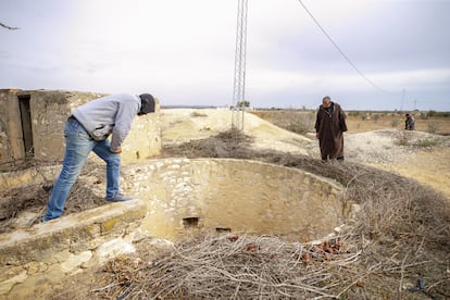 A dry well in Sisib, Tunisia; March 2022.