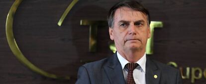 El presidente electo de Brasil, Jair Bolsonaro.