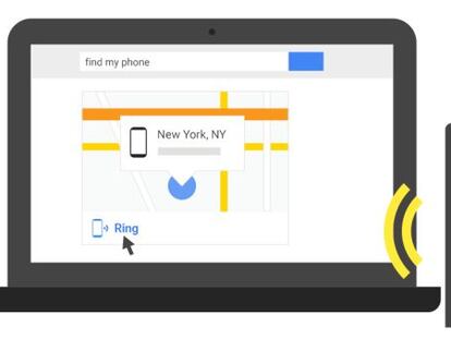 Ahora podrás encontrar tu móvil perdido o robado buscándolo en Google