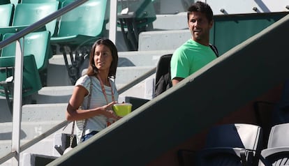 Ana Boyer y Fernando Verdasco, en París