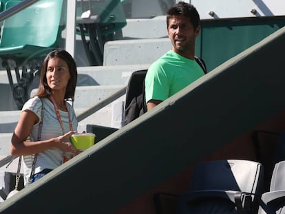 Ana Boyer y Fernando Verdasco, en París