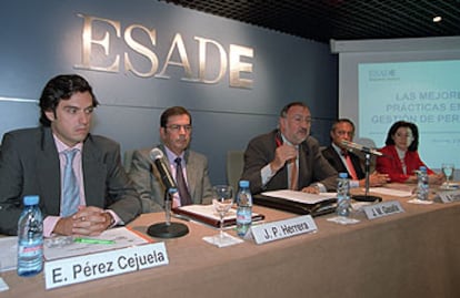 El foro de Esade reunió a directores de recursos humanos de las mejores empresas.