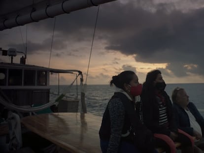 Fotograma del documental 'La montaña' dirigido por Diego Enrique Osorno.