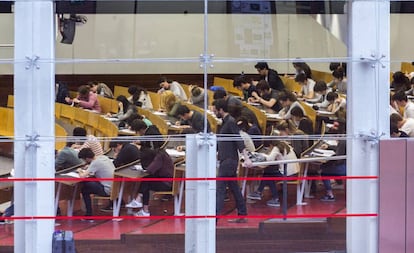 Instalaciones de la universidad Pompeu Fabra en Barcelona