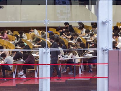 Instalaciones de la universidad Pompeu Fabra en Barcelona