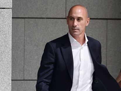 Luis Rubiales, expresidente de la RFEF, el 15 de septiembre.