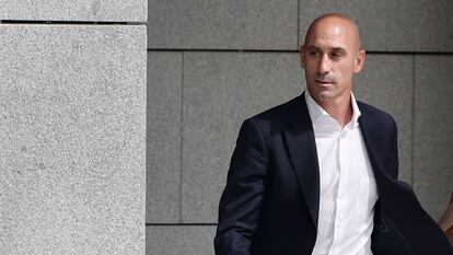 Luis Rubiales, expresidente de la RFEF, el 15 de septiembre.