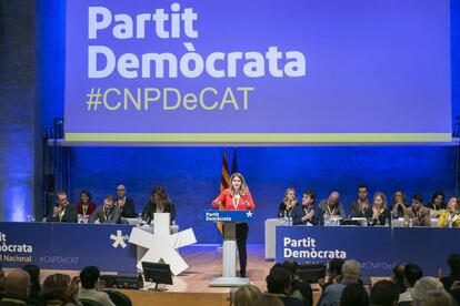 Marta Pascal al Consell Nacional del PDeCAT.