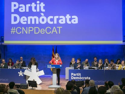 Marta Pascal al Consell Nacional del PDeCAT.