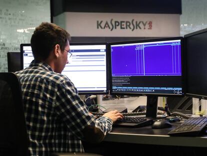 Sede de la empresa rusa de ciberseguridad KasperskY.