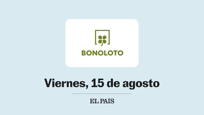 Bonoloto viernes 15 agosto 2025