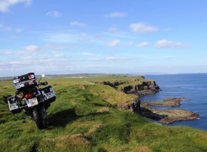 En el famoso Giant's Causeway, una enorme piedra, 'The Spanish Rock', recuerda el hundimiento del navío español