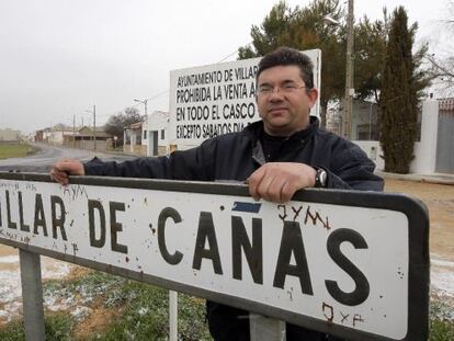 El alcalde de Villar de Cañas, José María Sáiz.