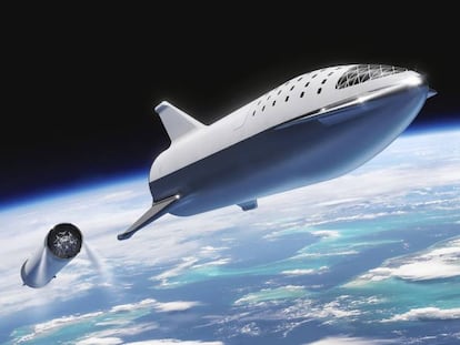 Proyecto Starship de Space X.