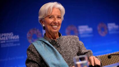 Christine Lagarde, futura presidenta del BCE.