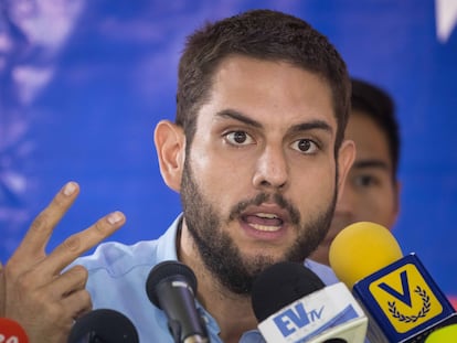 El opositor venezolano Juan Requesens, en una imagen de 2018.