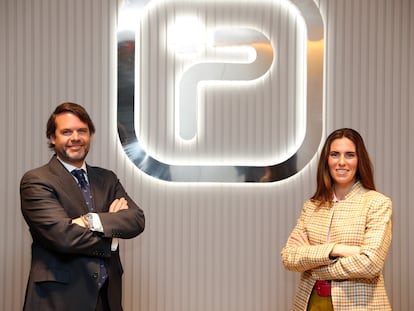 Lucía Comenge y Jorge Prim como presidenta y vicepresidente del grupo Prim.