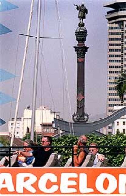 Imagen del Bus Turístico de Barcelona.