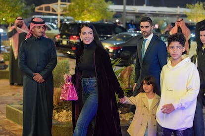 Georgina Rodríguez en pasado enero en Riyadh.