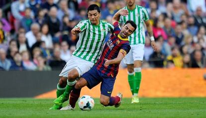 Lolo Reyes, en una imagen de archivo, fue titular en el Betis. 