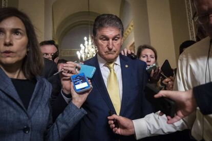 El senador demócrata Joe Manchin.