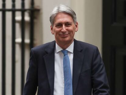 El ministro brit&aacute;nico de Econom&iacute;a, Philip Hammond