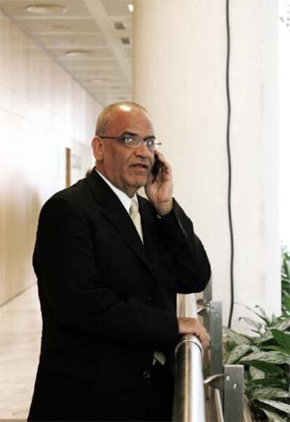 Saeb Erekat, jefe palestino de Negociaciones.