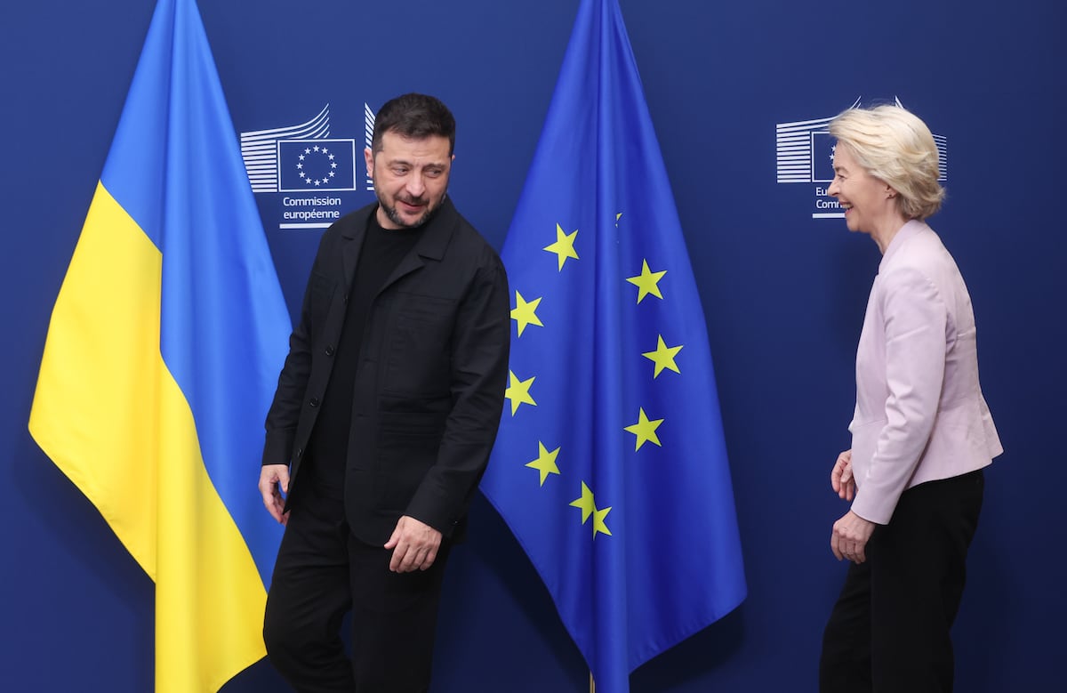 Los líderes de la UE y la OTAN acompañarán a Zelenski a Washington para verse con Trump