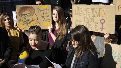 Concentración, el 11 de febrero, en la Universidad de Granada por la liberación de Patrick Zaki.